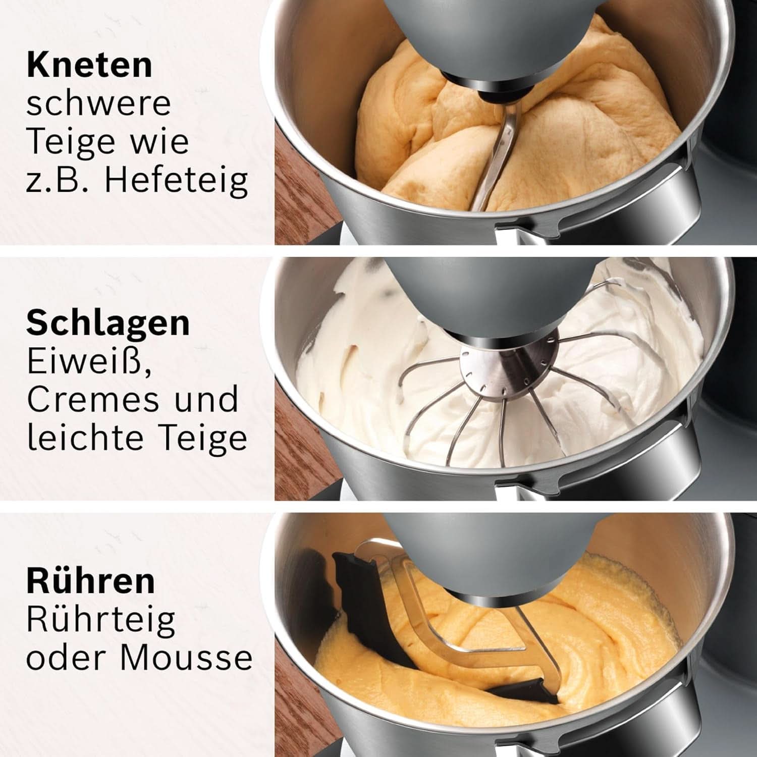 Food processor Bosch Series 8 MUM9AX5S00, stainless steel bowl 5.5 L, 1600W Mother and Child Naty Shop