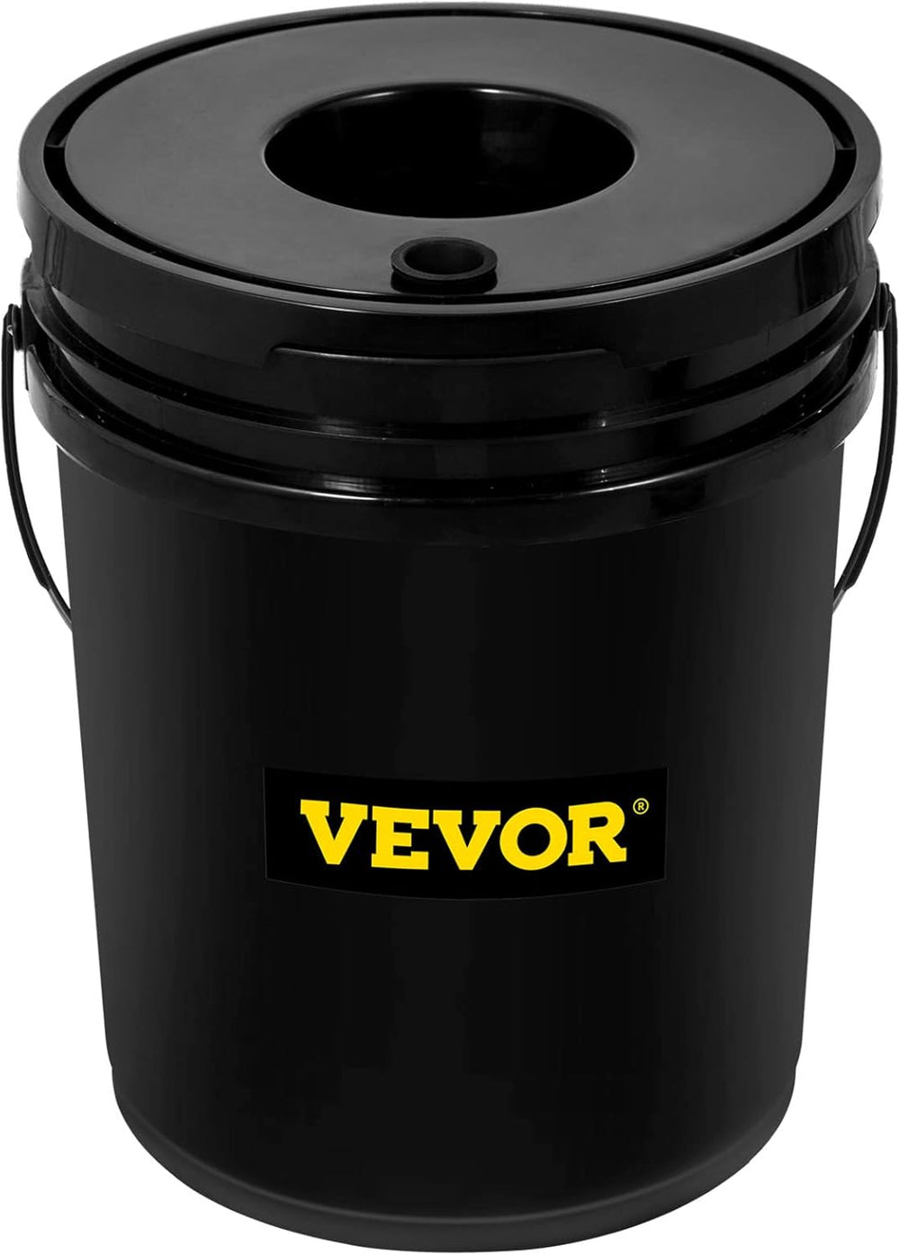 VEVOR DWC Hydroponic Grow System, Hydroponic Grow Systems, Deep Water Cultivation 4 20 Liter Buckets, DWC System with Air Pump, Air Stones and Water Level Indicator for Leafy Vegetables