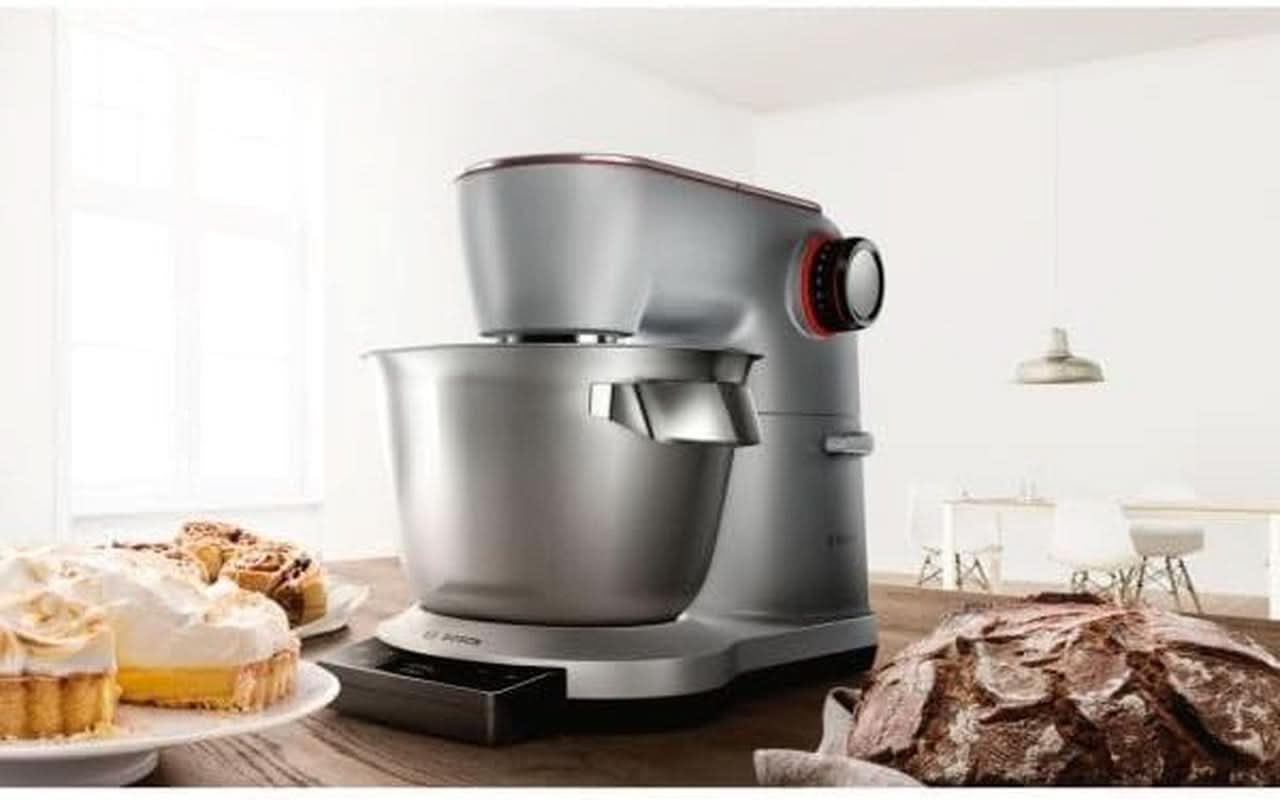 Food processor Bosch Series 8 MUM9AX5S00, stainless steel bowl 5.5 L, 1600W Mother and Child Naty Shop