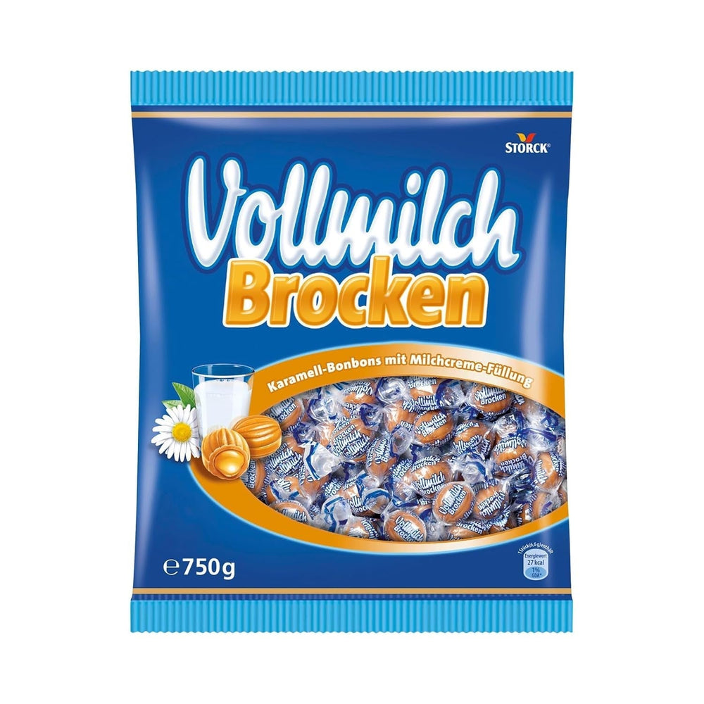 Storck, drops with various fillings, large packages Naty Shop 750 grams Milk cream filling