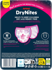 Huggies DryNites Nighttime Bedwetting Diapers for Girls 13-Approximately 17 Years (48-60kg) 33 Count (3 x 11) Jumbo Monthly Pack XL Diaper Briefs
