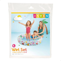 Intex 59421NP - Piscină gonflabilă Just So Fruity, vinil, multicoloră, 122x25 cm