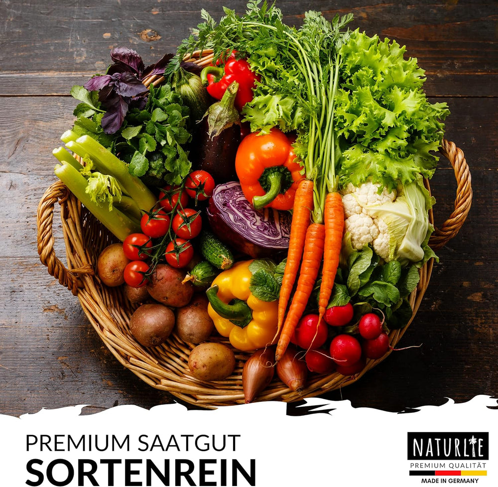 20Er Gemüse Samen Set Von , 20 Sorten Premium Gemüse Saatgut Im Gemüseset Für Den Anbau Im Garten, Hochbeet Oder Balkon - XXL Gemüsesamen Sortiment - Samenfestes Saatgut!