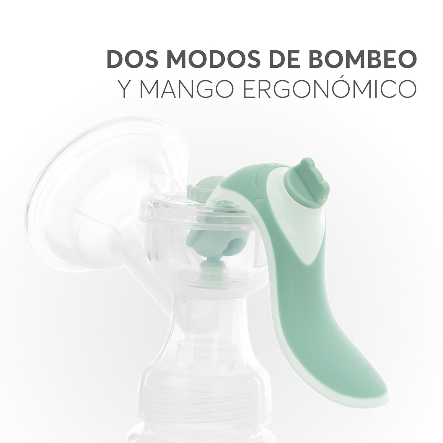 Kikkaboo ELSIE breast pump, manual with 2 modes, adjustable suction power, soft silicone cup Accessories Food and Breastfeeding Bebe Naty Shop