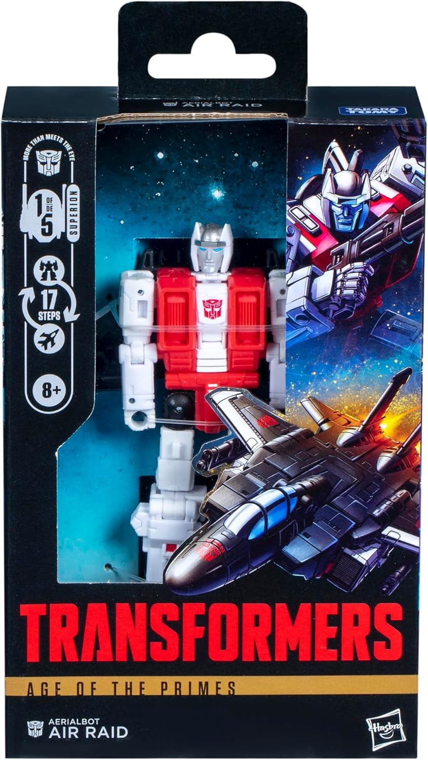 Transformers Age of the Primes Deluxe-Class Aerialbot Air Raid figurină de acțiune Action figures Naty Shop