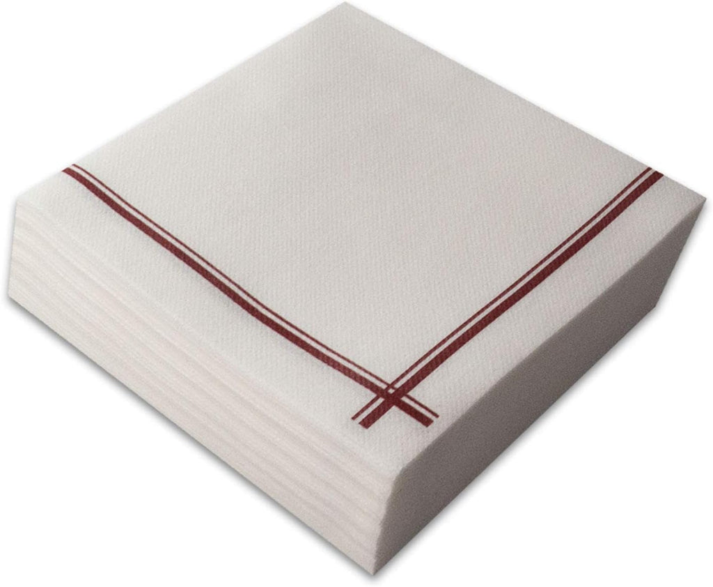 Lampă suspendată Ser41017705 Deluxe Bin Elegant, șervețel 40 X 40, AIRLAID, 1/4 fold, 50 șervețele, roșu Vichy