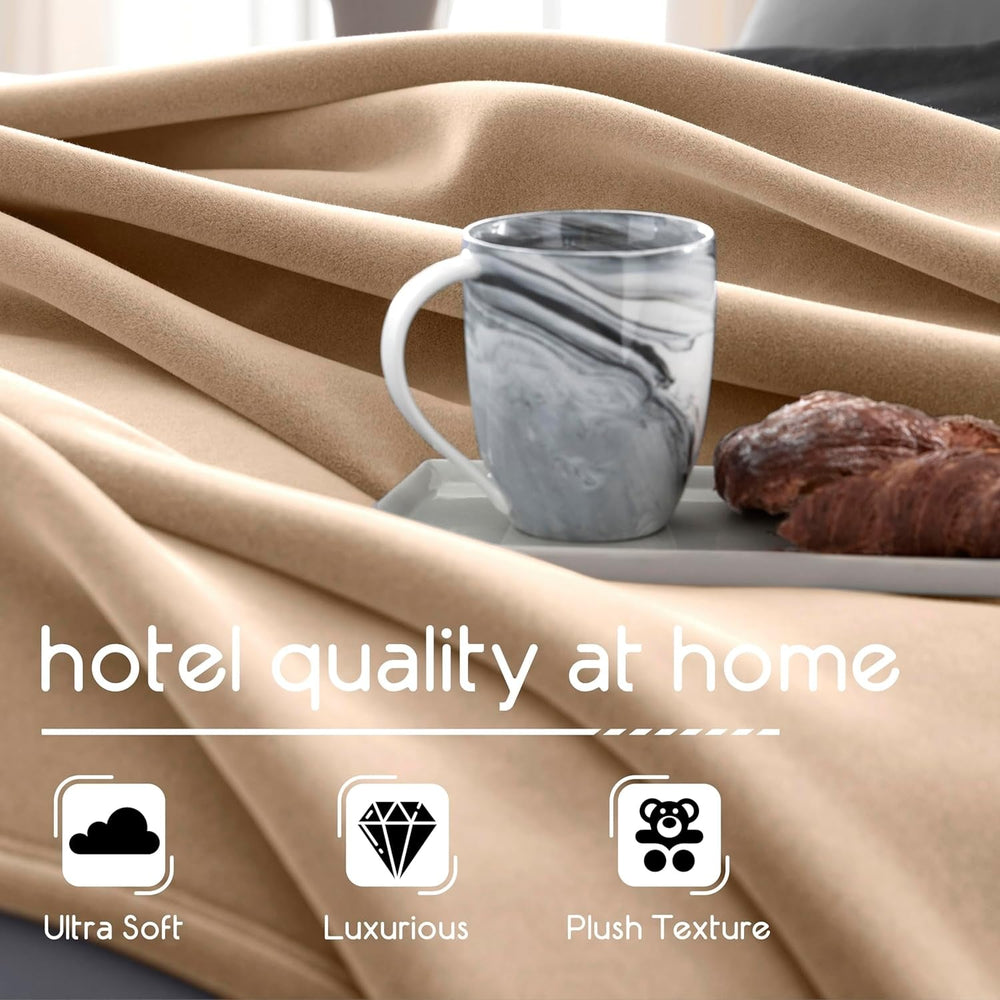 Vellux Original double ceiling, light brown Duvets and quilts Naty Shop