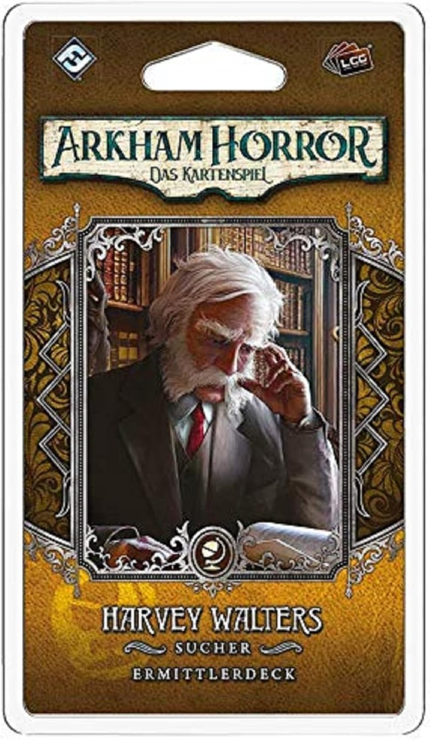 Fantasy Flight Games, Arkham Horror: LCG, Core Game, Expert Game, Card Game, 1-4 Players, Ages 14+, 45+ minutes, German, Multicolor, Colorful