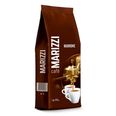 MARIZZI® Marrone - 1Kg - boabe de cafea 100% Arabica, aromă distinctă ușor dulce Cafea Naty Shop Marrone 1 Kg