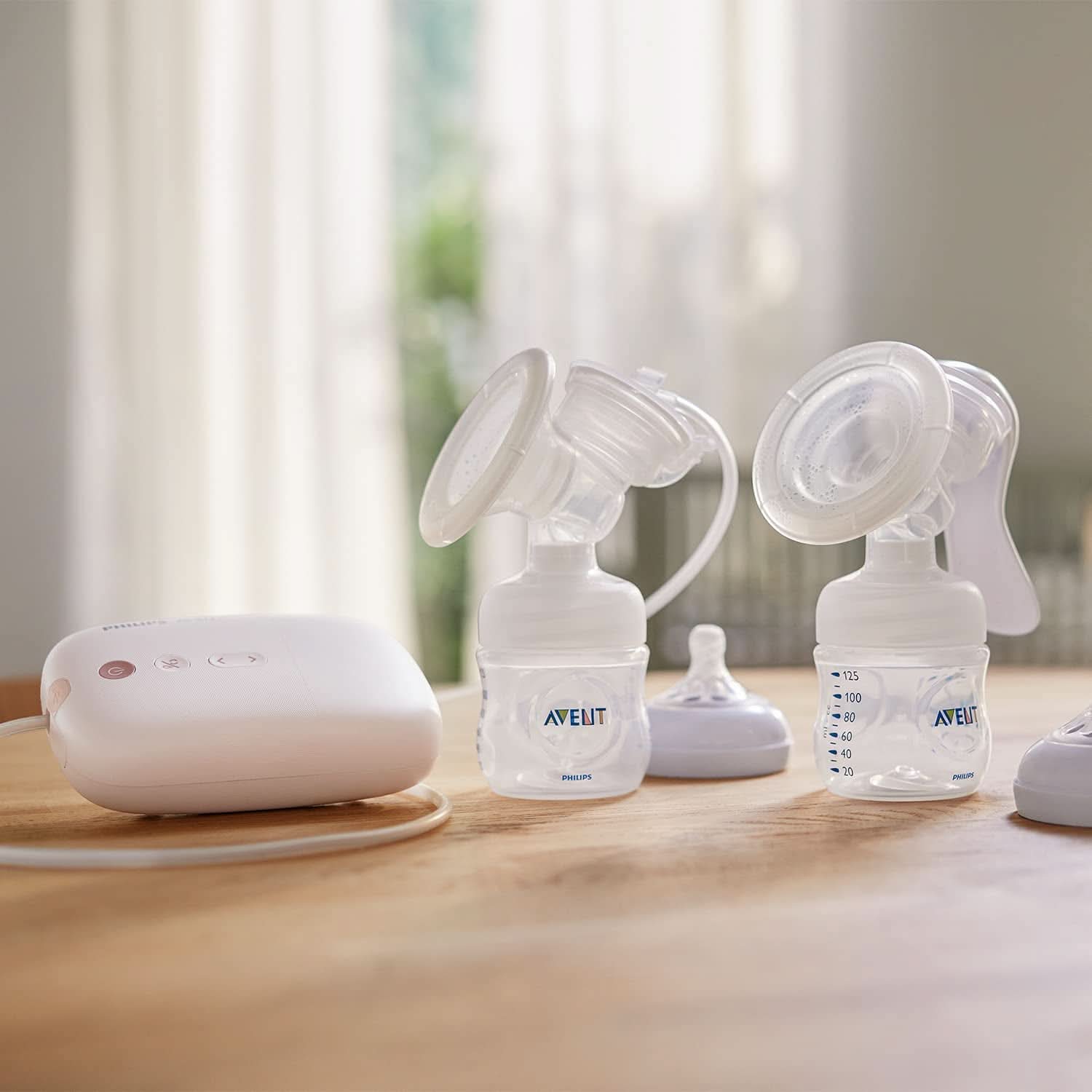 Philips Avent individual electronic breast pump - with Natural Motion technology, comfortable silicone cushion Accessories Food and Breastfeeding Bebe Naty Shop