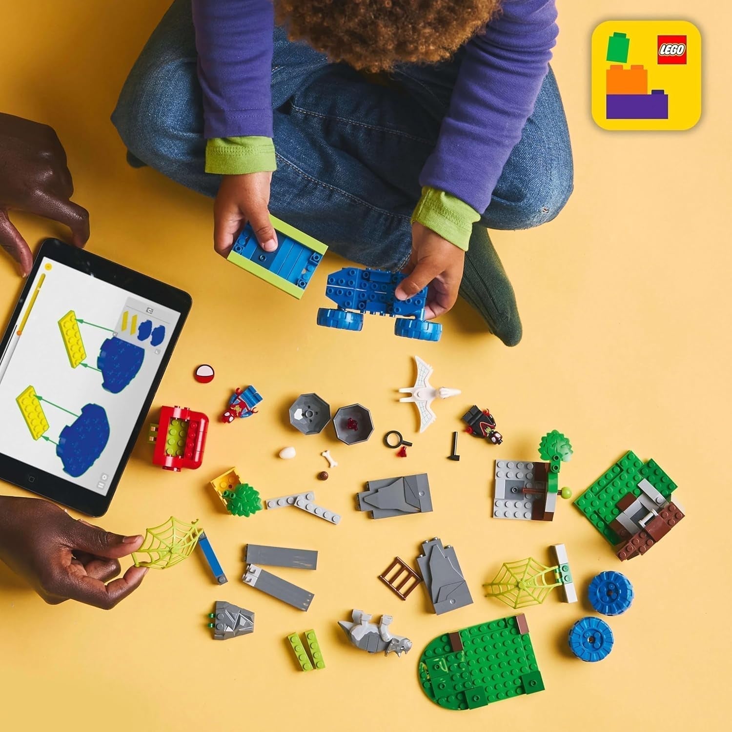 LEGO Marvel Spidey's Team on a Rescue Mission in the Dino Truck Building Toy Car for Superheroes Adventure Set for Kids 4+ Spidey and His Super Friends 11199 Building Sets Besuche den LEGO-Store