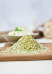 Fuchs Gewürze - Knoblauchsalz - Gewürzsalz für Dips, Saucen und Gemüse - natural ingredients - 90 g in wiederverwendbarer, recyclebarer Dose