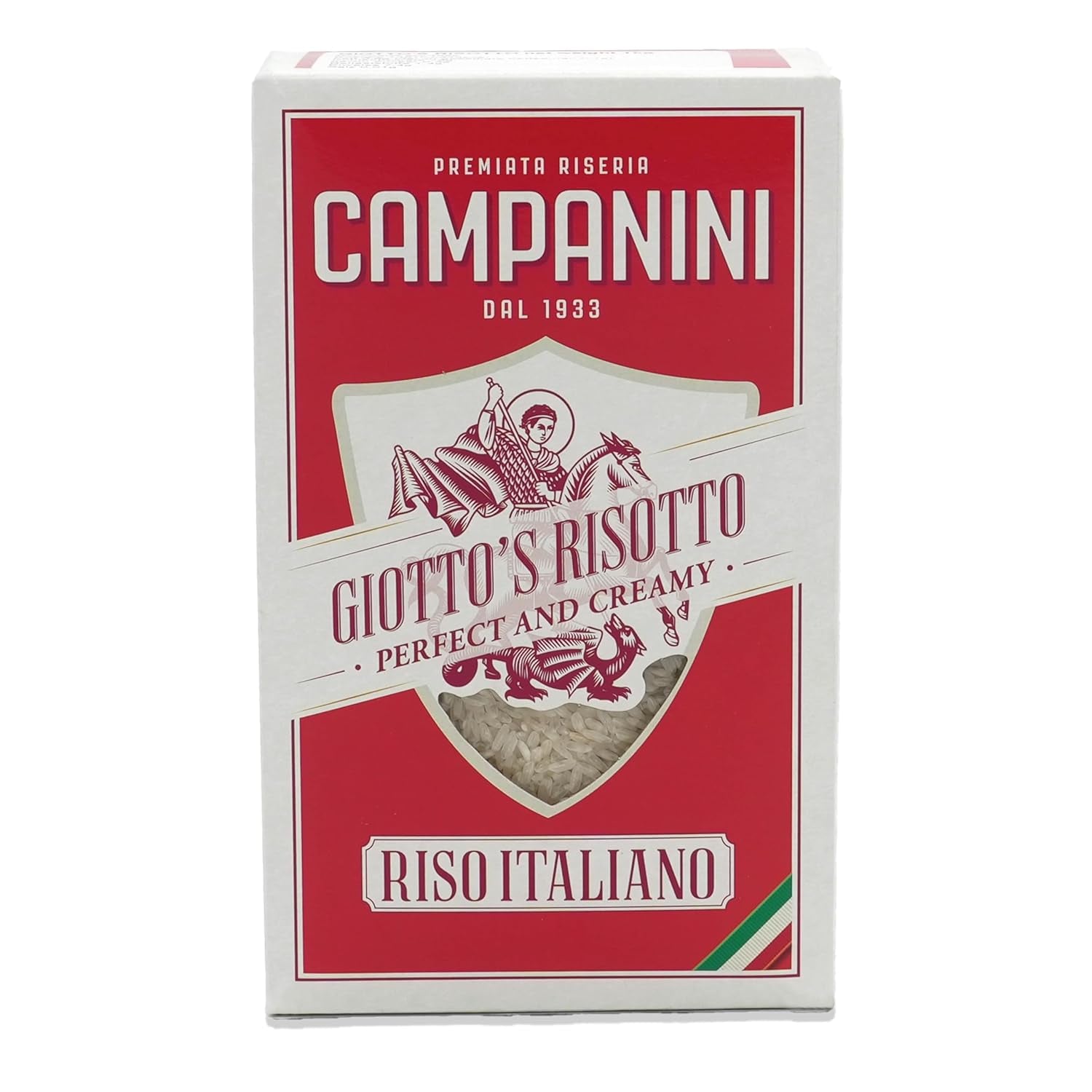 Original rice for risotto | Campanini rice for risotto | 1000g | from Italy | Risottos and soups