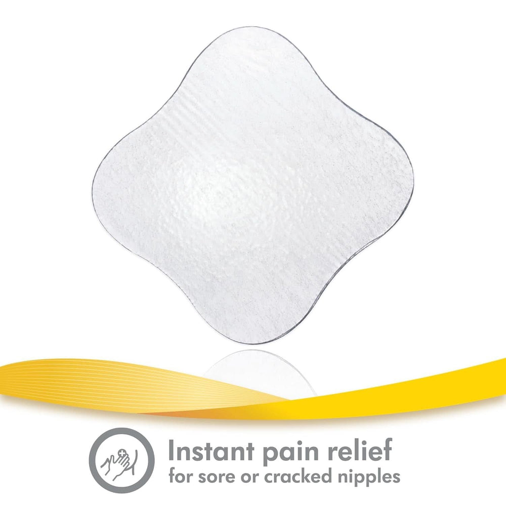 Medela Hydrogel Pads - ameliorare imediată și răcire pentru mameloanele dureroase - reutilizabile - pachet de 4 tampoane sterile, ambalate individual Accesorii Hrana si Alaptare Bebe Naty Shop