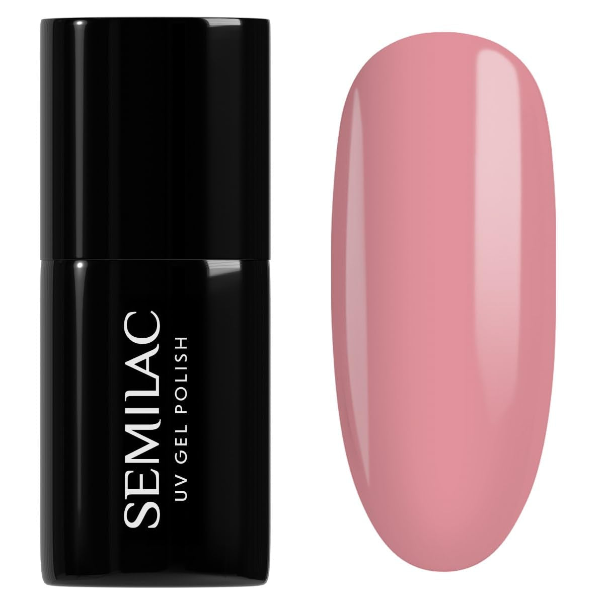 Oja UV Semilac Hybrid 582 Natural Rose 7ml Colecția Naked Nails