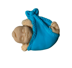 Decoratiune comestibila din zahar, Bebelus Decoratiuni din Pasta de Zahar Naty Shop