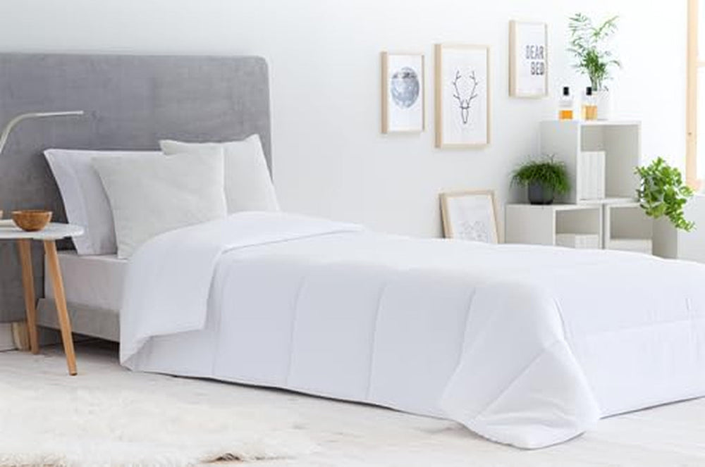 Todocama Quilt, 3002 Fiber Quilt, Bite-Resistant, Autumn-Winter, 300 G/M², White (All Sizes Available) (Beds 135/140/150-220 X 220 Cm) Quilts and Quilts Naty Shop