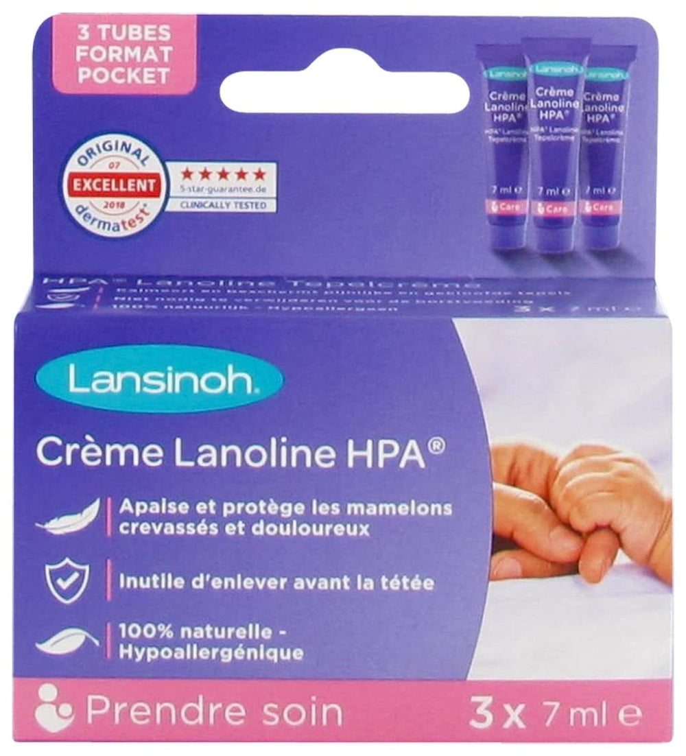 Lansinoh I Lanolin HPA Cremă, 3 X 7 Ml Accesorii Hrana si Alaptare Bebe Naty Shop