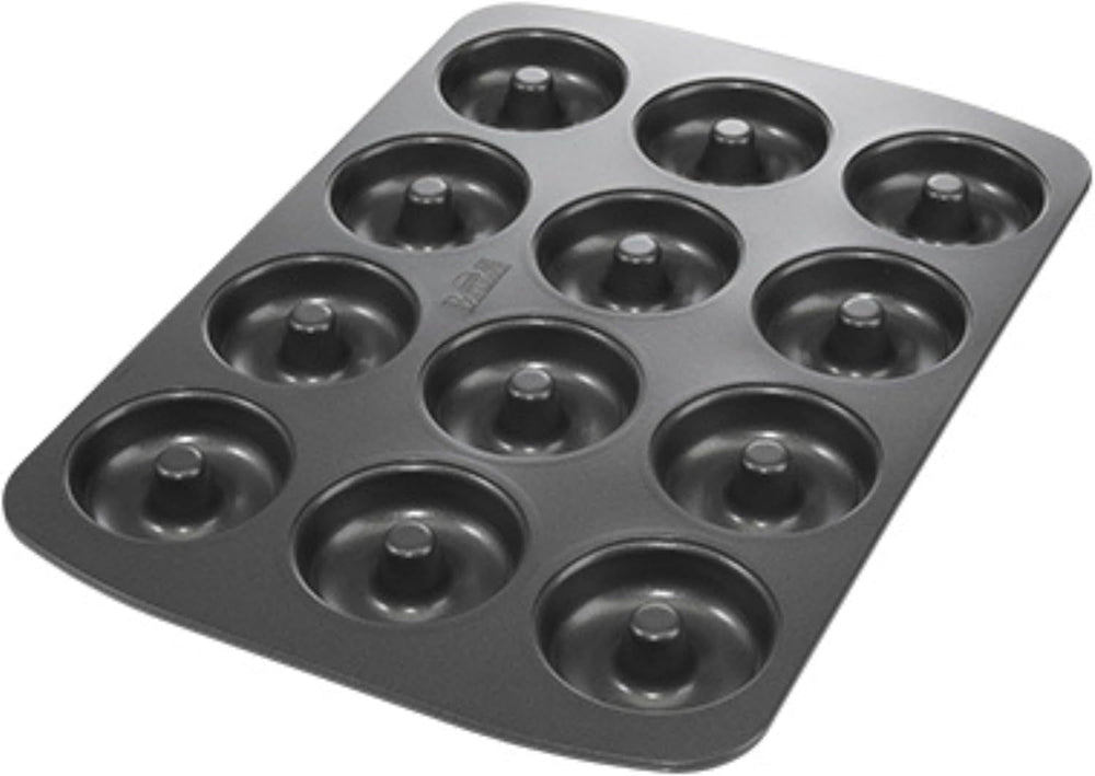 Birkmann, Easy Baking, Donutblech, Backform Für 6 Donuts, Mit Hochwertiger Antihaftbeschichtung, Ø 9 Cm, Mit Rezept, 881631 Molds and trays for baking Naty Shop 12Er Donut-Blech