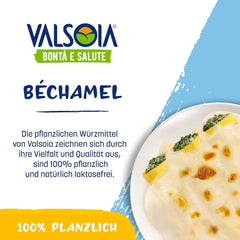 Béchamel conditioner, Lactose-free Béchamel, Versatile in cooking, Ideal for vegans and vegetarians, 6 x 200 ml