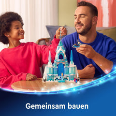 LEGO Ç€ Disney Frozen Elsa's Winter Palace, build and play set for children with model palace and ELSA and Anna minifigures, gift for girls, boys and movie fans from 6 years 43244 Building sets Besuche den LEGO-Store