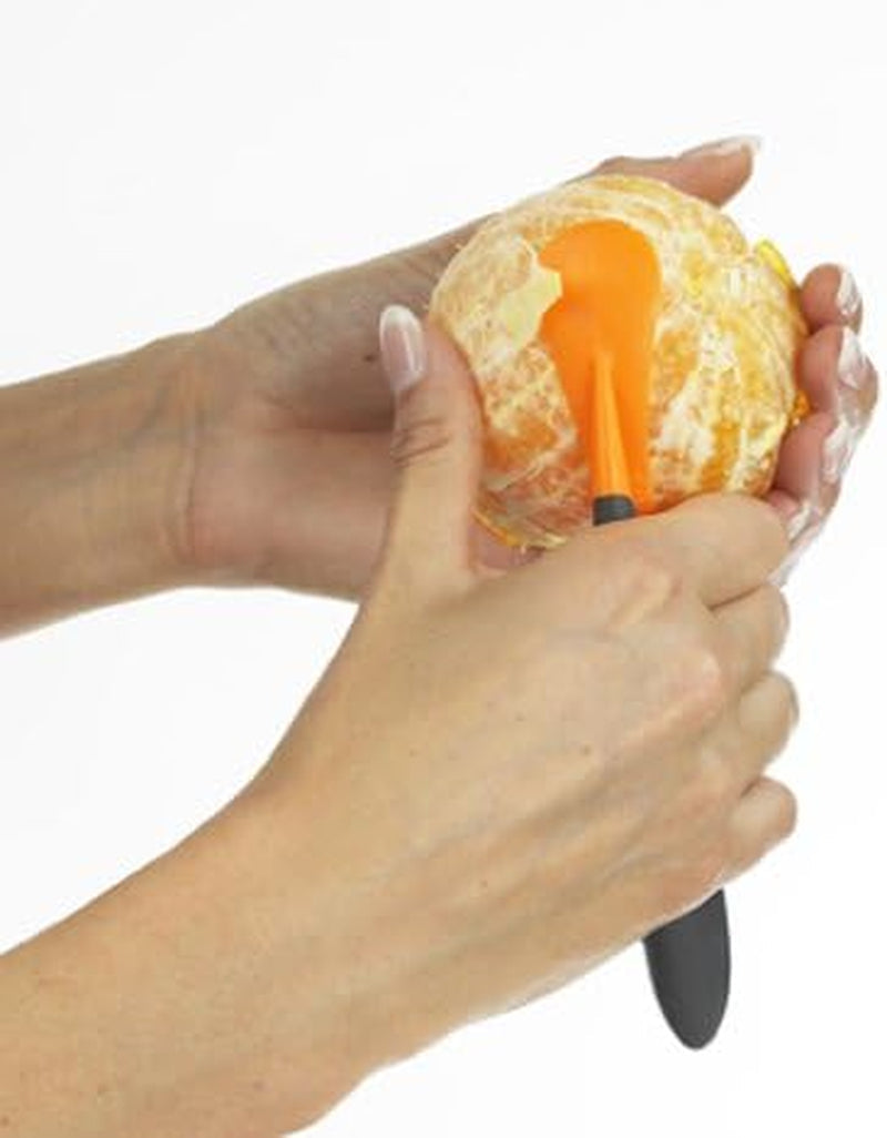 Lurch 10047 Orange Peeler with Nylon Blade for Easy Cleaning Peeler Naty Shop