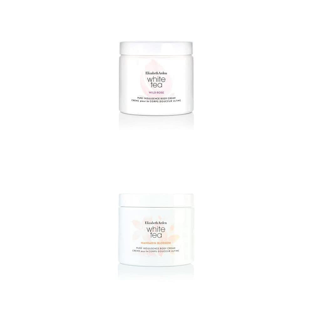 Elizabeth Arden - Wild Rose White Tea, rose body cream for women Cosmetics and Beauty Naty Shop Pack with Wild Rose and Mandarin Blossom body cream