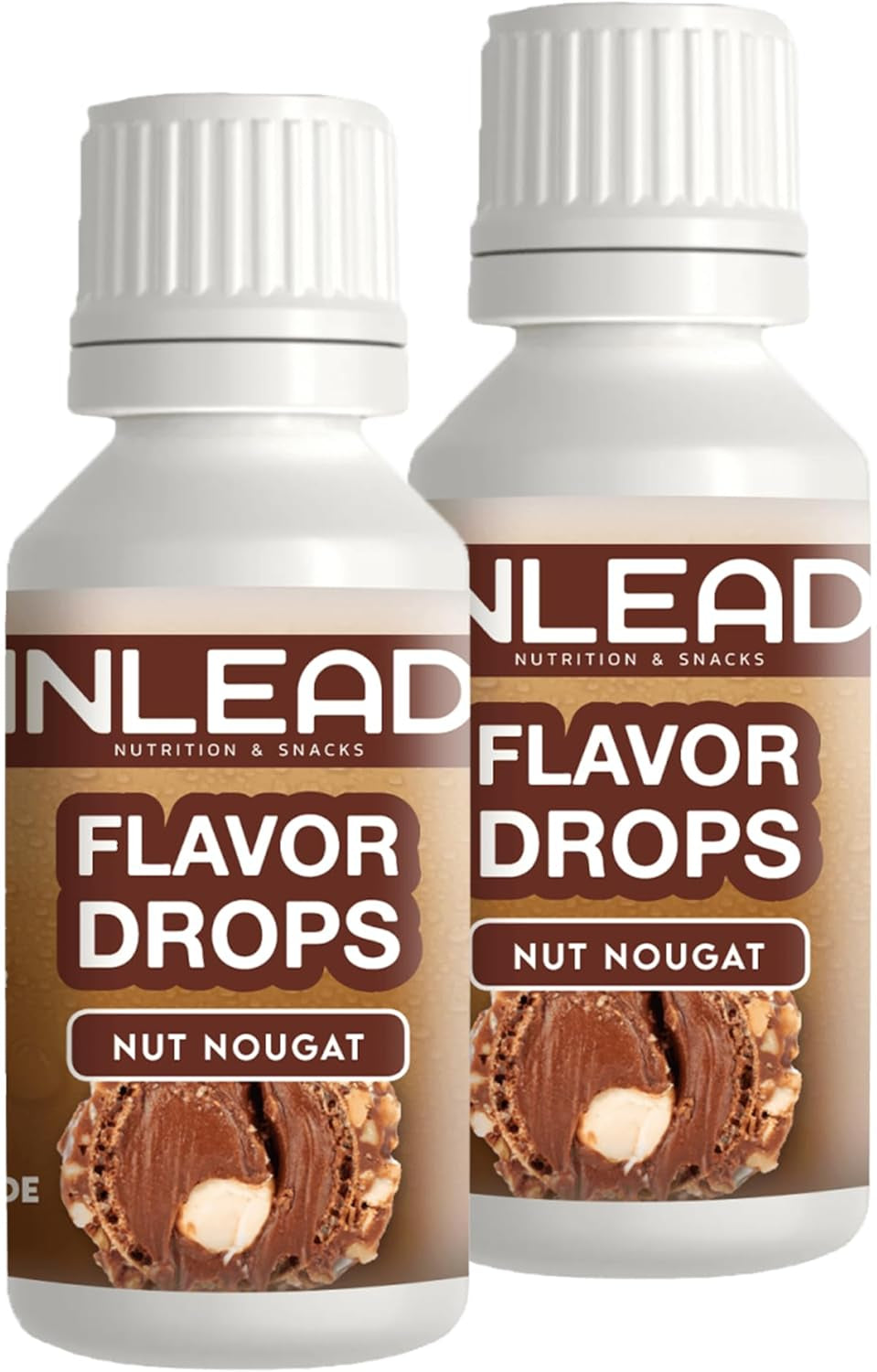- flavor drops | Sugar-free and calorie-free Flavor for Sweeteners Naty Shop 2X 30Ml Nut Nougat - Nuss-Nougat