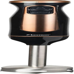 Bestron Stabmixer, Pürierstab Mit 2 Geschwindigkeitsstufen & Ergonomischer Handgriff, Staab Abnehmbar, Material: Edelstahl, Farbe: Schwarz/Silber Kitchen Naty Shop Kupfer