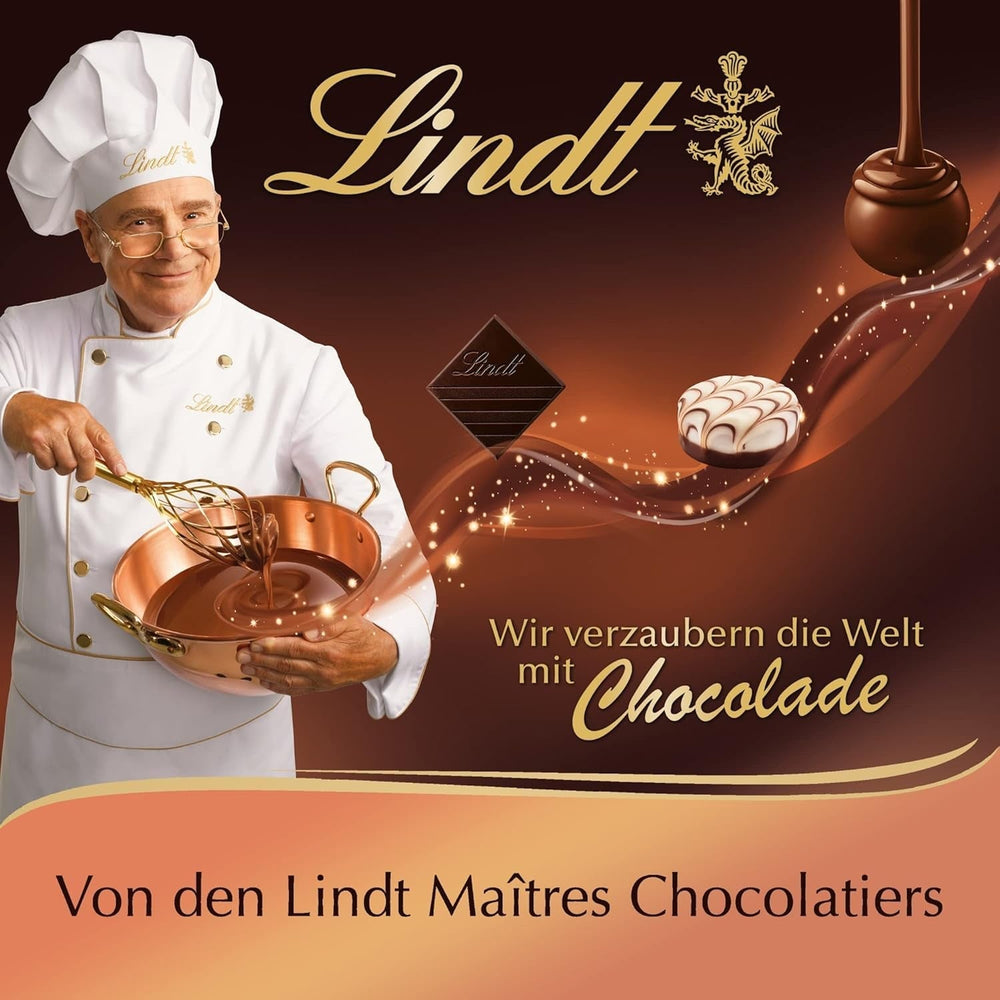 Lindt - Praline Creola, 15 chocolate candies in 4 delicious assortments, alcohol-free, 165 grams Chocolate candies Naty Shop