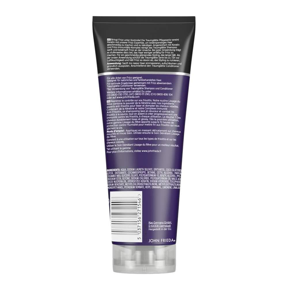 John Frieda - Frizz Ease Dream Smoothing Shampoo, 250 ml Shower and bath Naty Shop