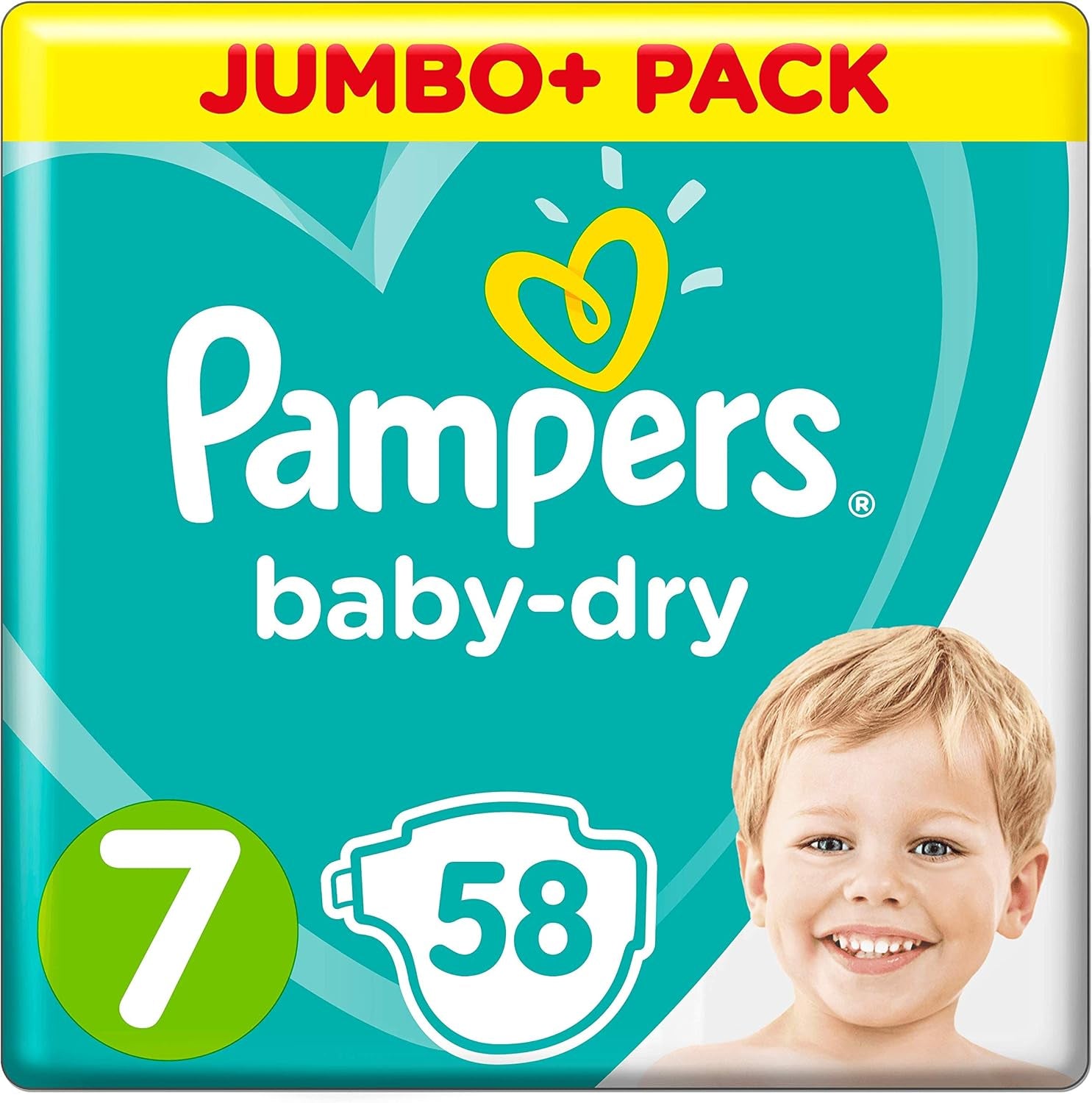Scutece Pampers 81657566 Baby-Dry Pants, albe