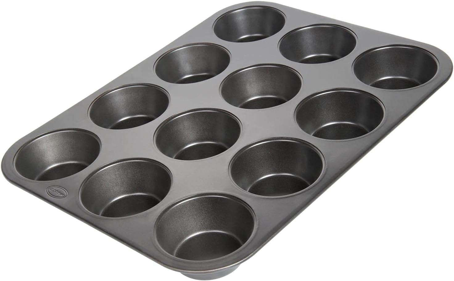 Wenco Muffinform 12Er Antihaft Backblech, Spülmaschinengeeignet, Karbonstahl – Muffinblech Für 12 Muffin – Hitzebeständig Bis 220°C, Schwarz Molds and baking trays Naty Shop Version 2021