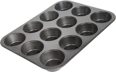 Wenco Muffinform 12Er Antihaft Backblech, Spülmaschinengeeignet, Karbonstahl – Muffinblech Für 12 Muffin – Hitzebeständig Bis 220°C, Schwarz Molds and baking trays Naty Shop Version 2021