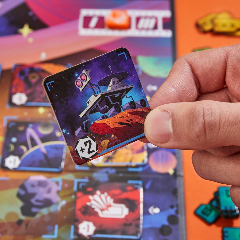 Cosmolancer, a strategic board game by Reiner Knizia