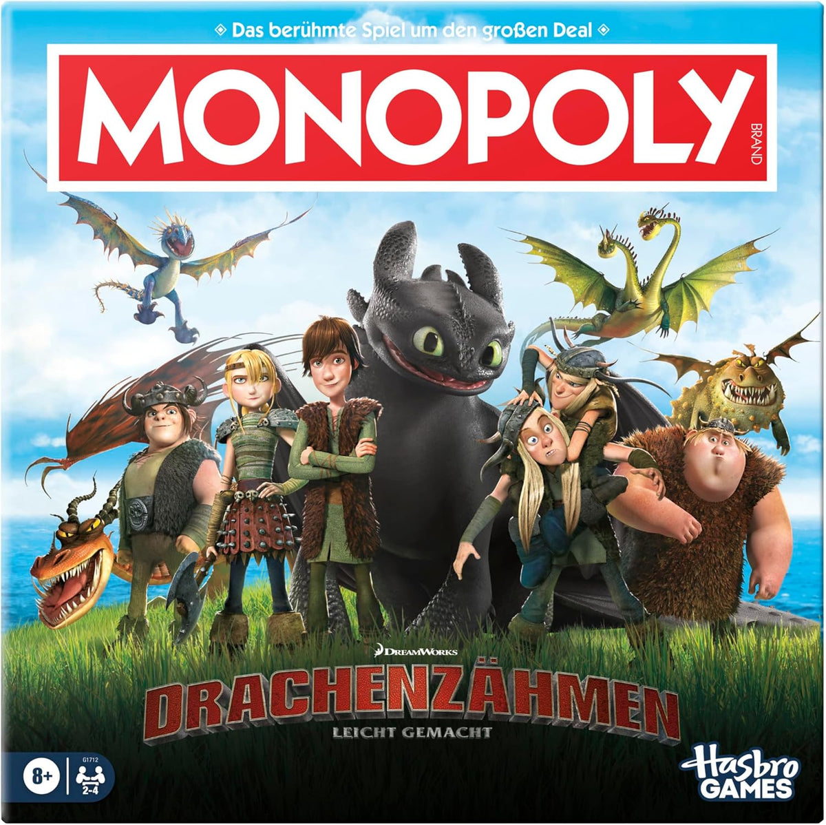 DreamWorks Board Game How to Train Your Dragon - German Version