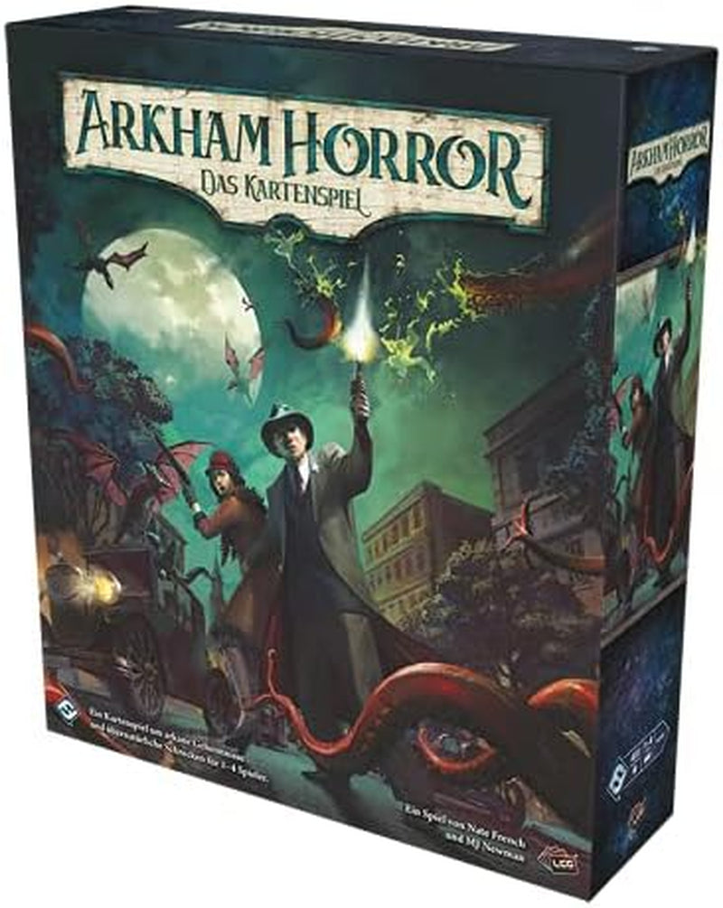 Fantasy Flight Games, Arkham Horror: LCG, Core Game, Expert Game, Card Game, 1-4 Players, Ages 14+, 45+ minutes, German, Multicolor, Colorful