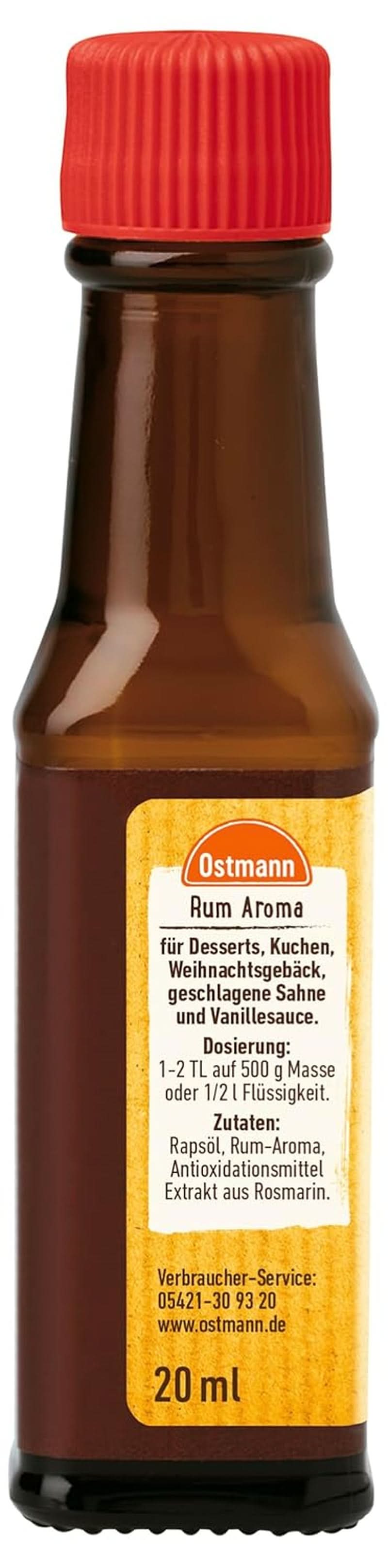 Ostmann rum flavor, 20 ml Aromas Naty Shop
