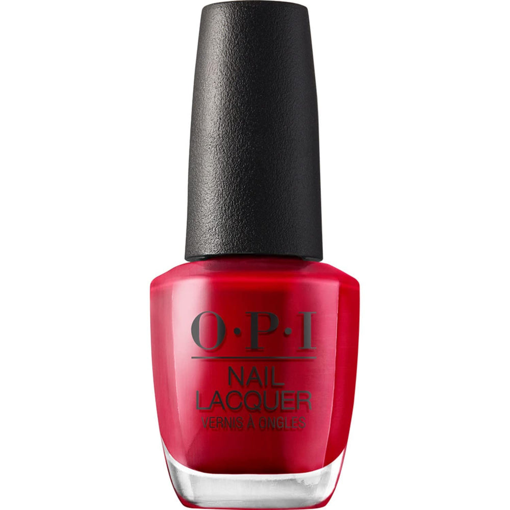 OPI Nail Lacquer in Shades of Red and Orange - Quick-drying, chip-resistant and long-wearing nail polish - lasts up to 7 days - with extra-wide ProWide brush