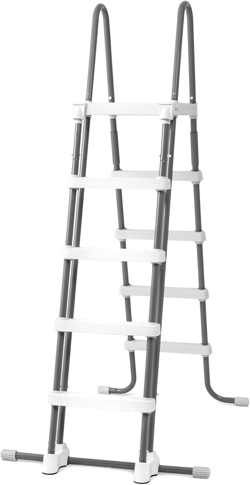Safety ladder Intex 28076, for swimming pools, gray, 122 cm