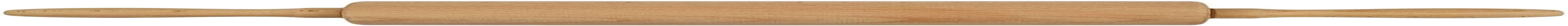 , KP5715, Wooden Rolling pin, Ergonomic and Easy to clean, ideal for Rolling Out Dough and Biscuits, Dimensions 44.5 cm, Brown Color