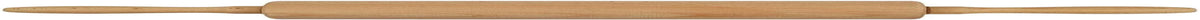 , KP5715, Wooden Rolling pin, Ergonomic and Easy to clean, ideal for Rolling Out Dough and Biscuits, Dimensions 44.5 cm, Brown Color