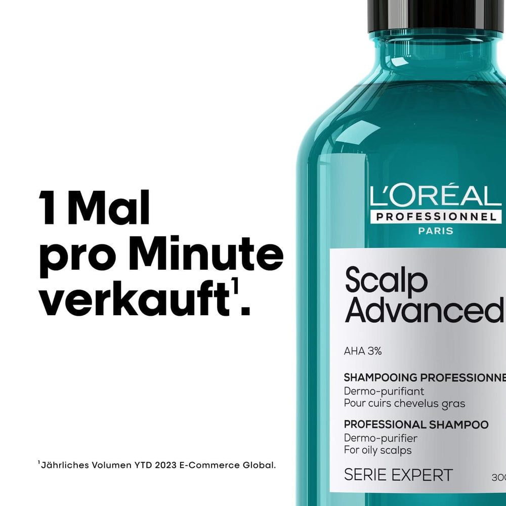 L'Oréal Professionnel Oily Scalp Cleansing Shampoo, 300ml Naty Shop Shower and Bath