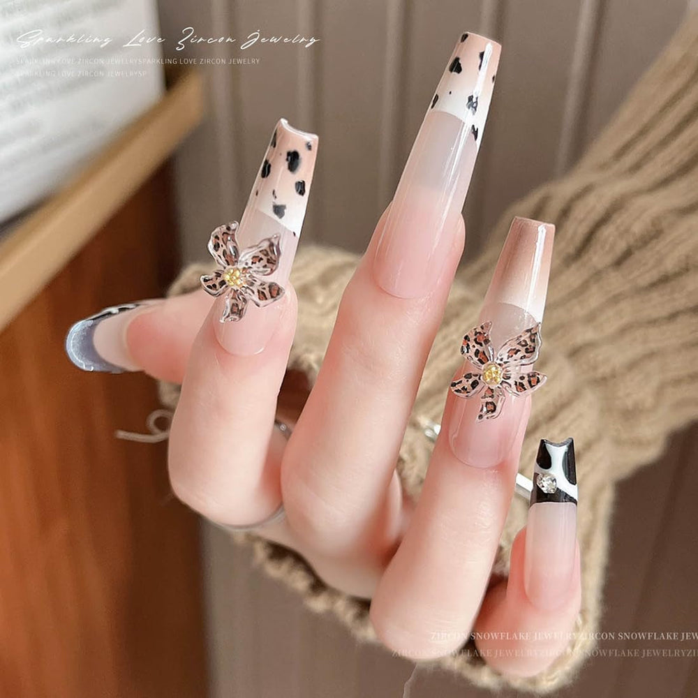 100Pcs 3D Blume Nagel Charms Nägel Zubehör Nageldesign Glitzersteine Nailart Strasssteine Flower Nail Charms Luminous Flower Nail Art Charms Bunte Blumen Deko Nagel Steinchen Flowers Nail