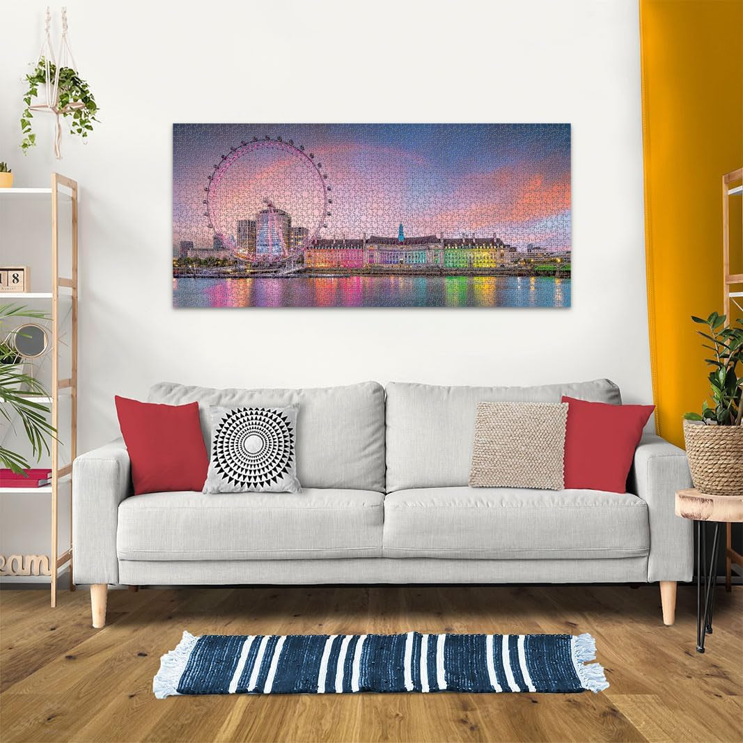 Ravensburger Puzzle 12000805 - Colorful London - 2000 piece jigsaw puzzle for adults aged 14+ Puzzle Naty Shop