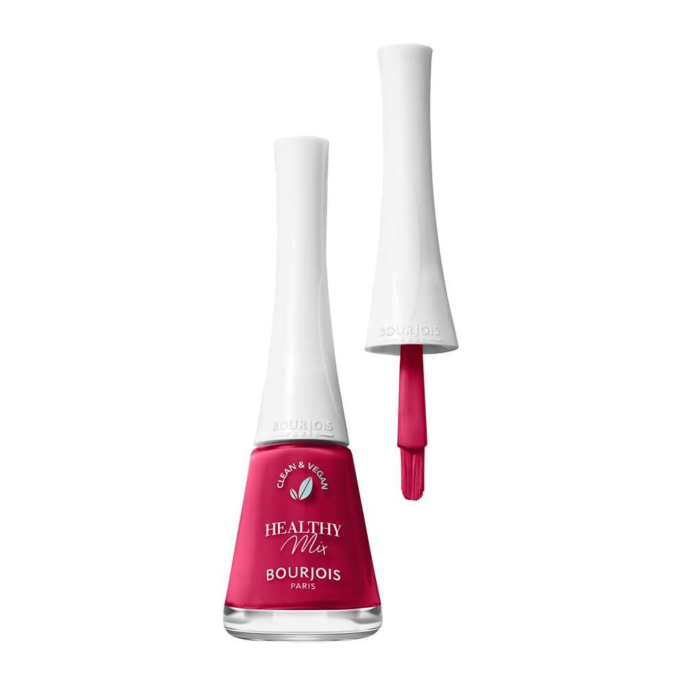 Bourjois - Nail Polish Healthy Mix Clean – 300 GRENAT'DDICTIVE