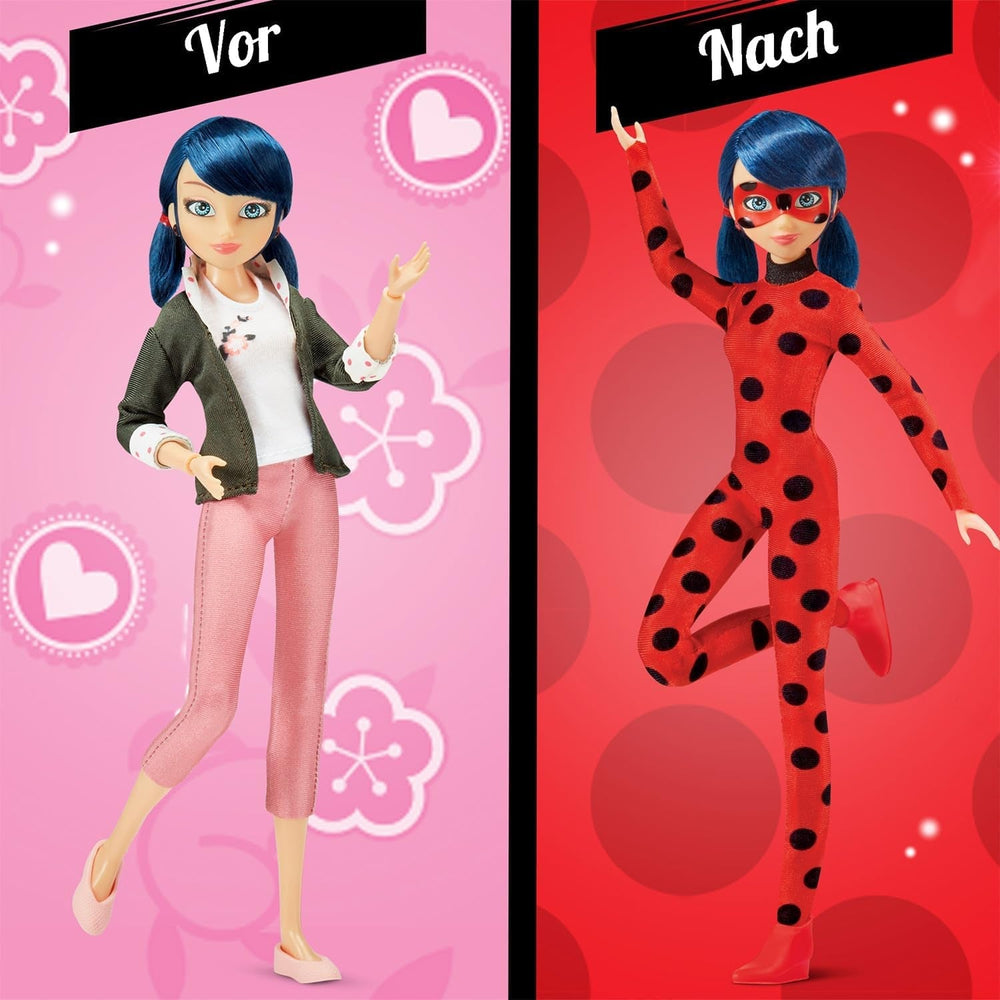 Bandai - Miraculous Ladybug - Dress up doll 26 cm with two outfits - Ladybug - P50355 Dolls Naty Shop