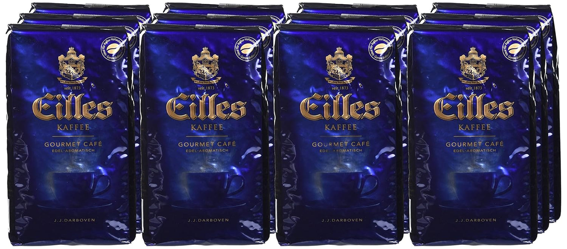 Cafea măcinată Eilles, pachet de 12 (12 x 500 g)