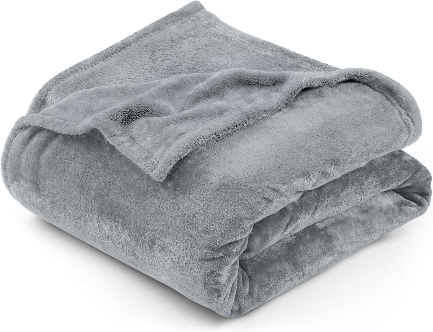 Utopia Bedding Kuschelige Fleecedecke [228X228 Cm, Gray] Weiche, Leichte, Warme Flauschige Decke Kuschelige Und Atmungsaktive Decken FÃ¼r Bett Sofa Couch