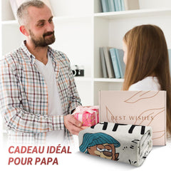 Juratar flannel blanket for dad - gift for birthday, father's day and Christmas - 152 X 130 cm Beds and Blankets Besuche den Juratar-Store